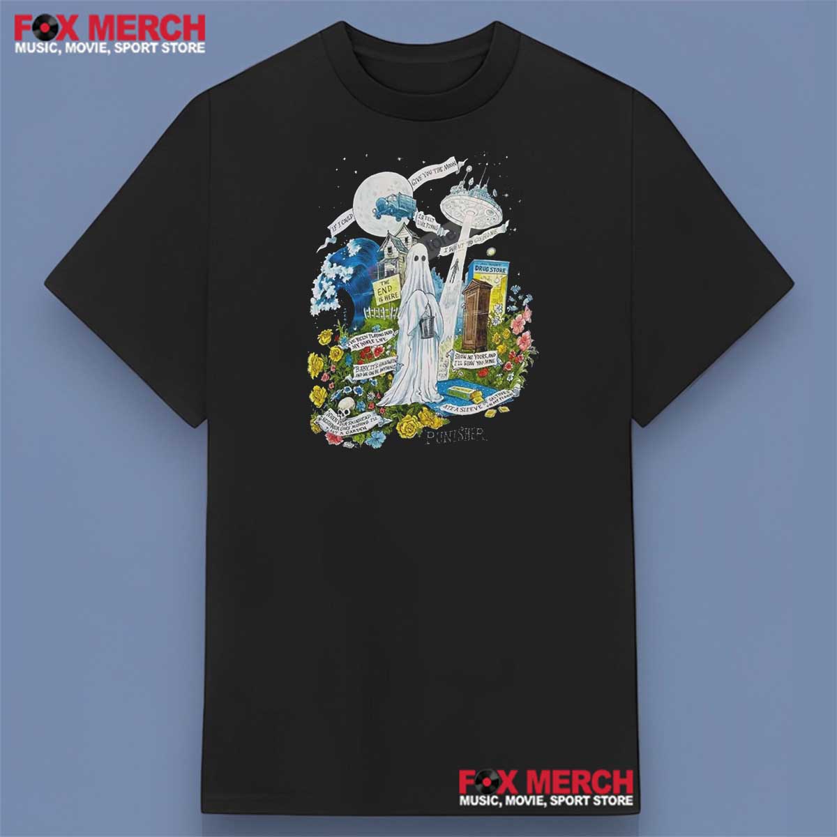Phoebe Bridgers Punisher Garden Song Shirt
