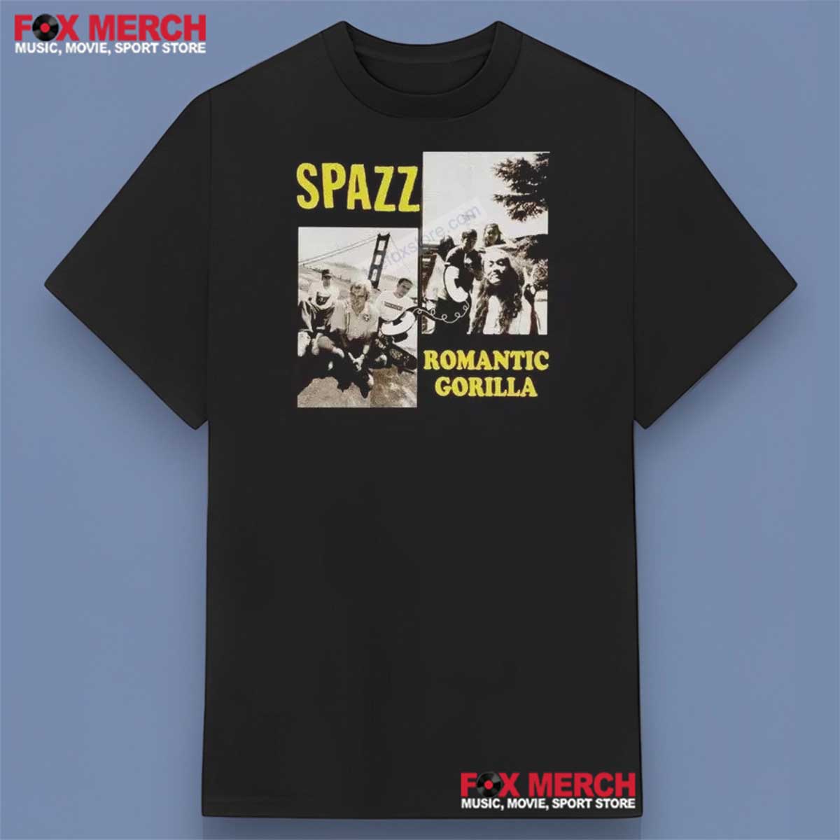 Spazz Romantic Gorilla Music Shirt