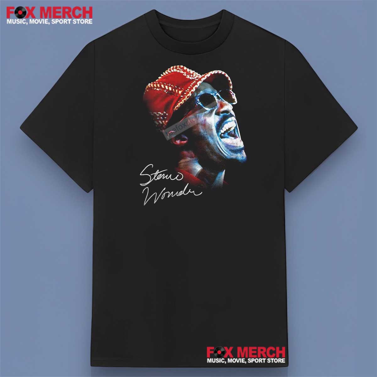 Stevie Wonder R&B Music Shirt