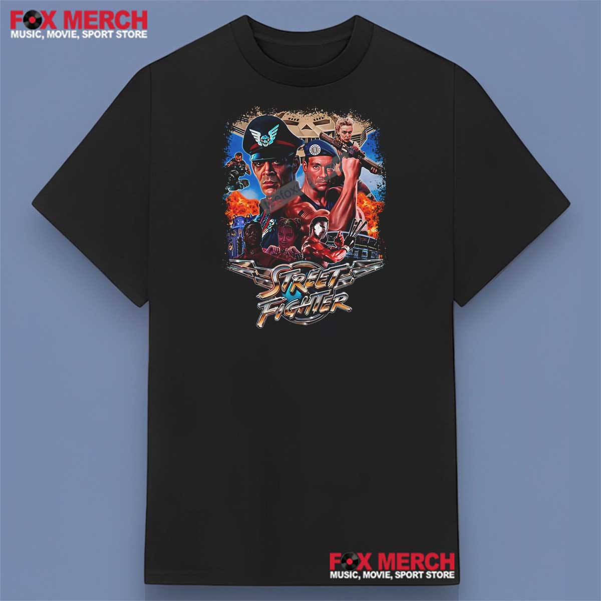 Street Fighter Movie Poster 1994 Shirt