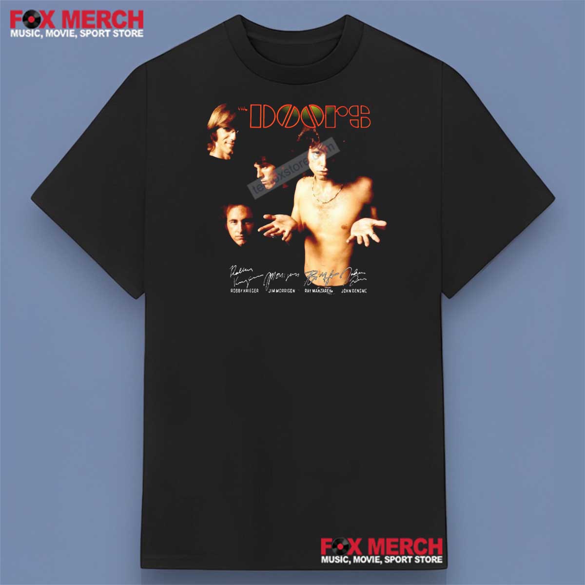 The Doors Band Signatures Shirt