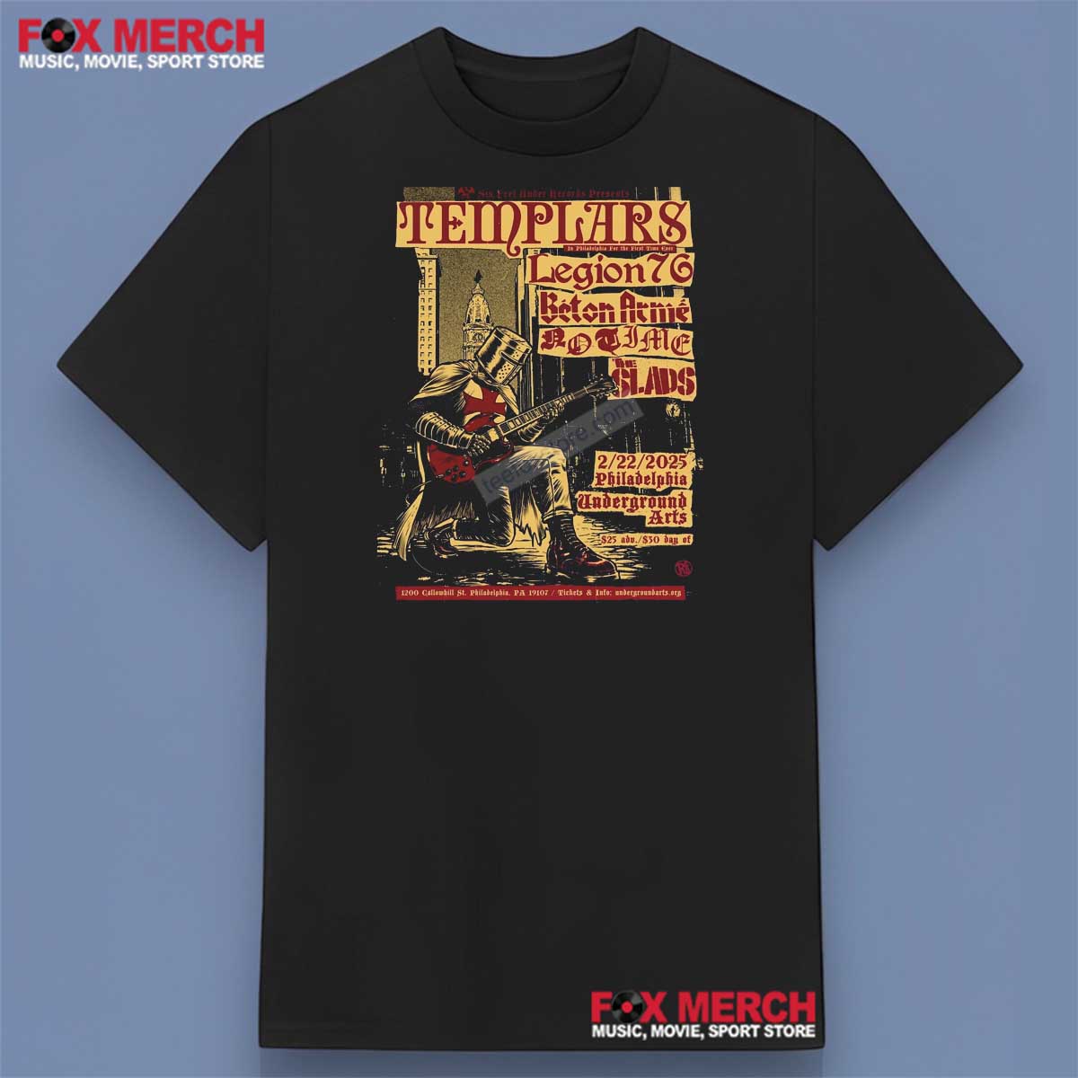 The Templars Band Graphic Shirt