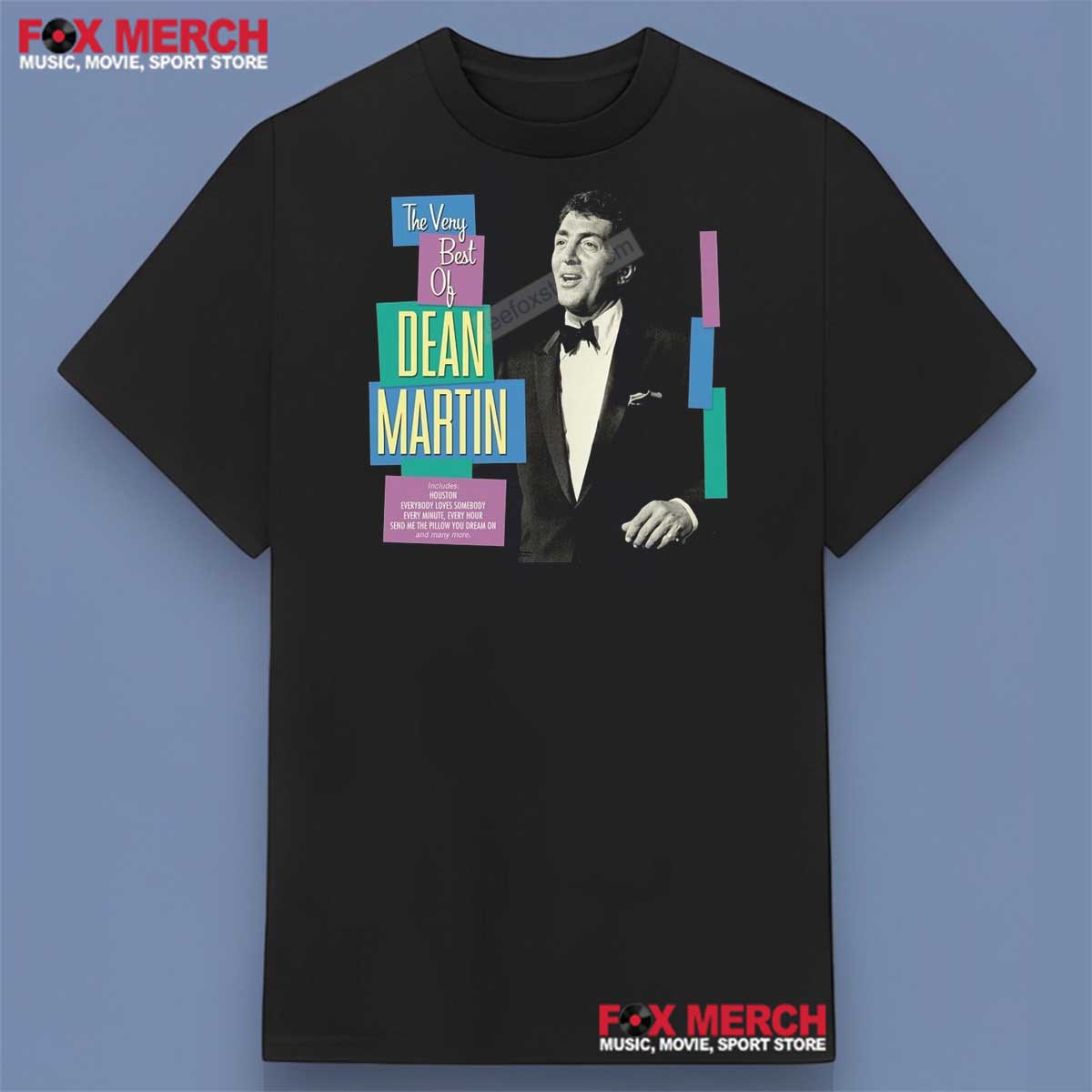The Very Best Of Dean Martin Album Shirt