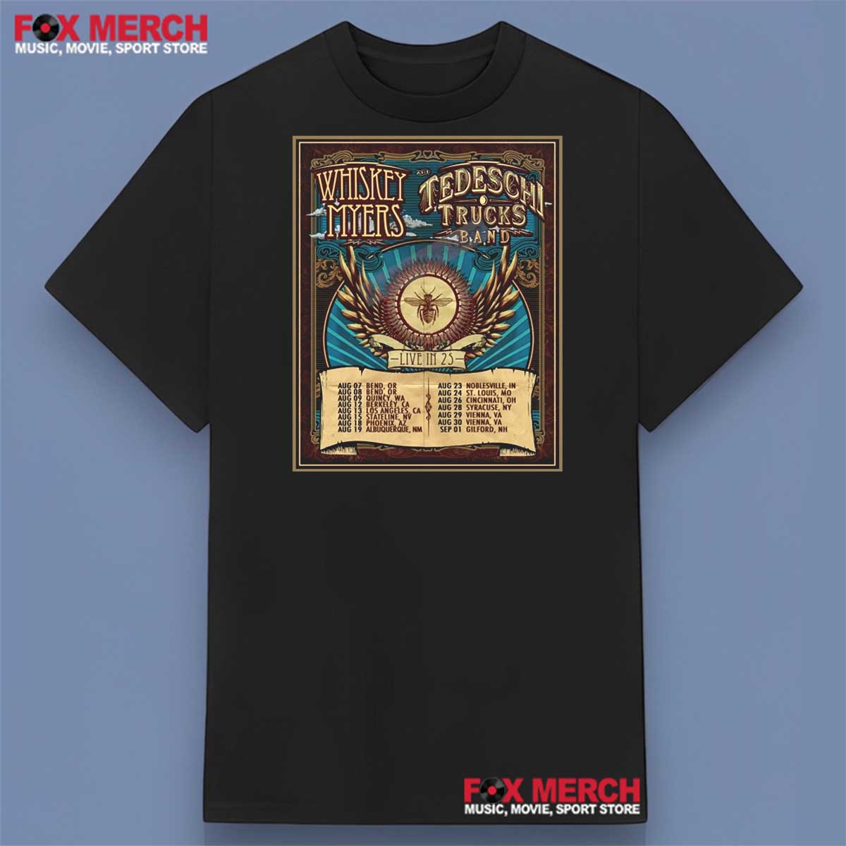 Whiskey Myers Presale Code 2025 Graphic Shirt