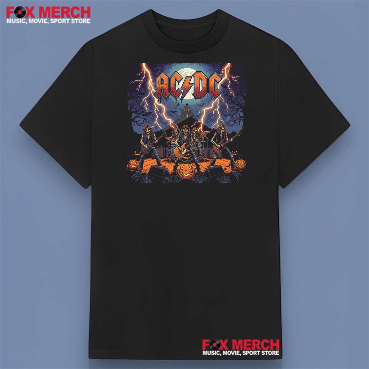 ACDC Thunderstruck Halloween T-Shirt