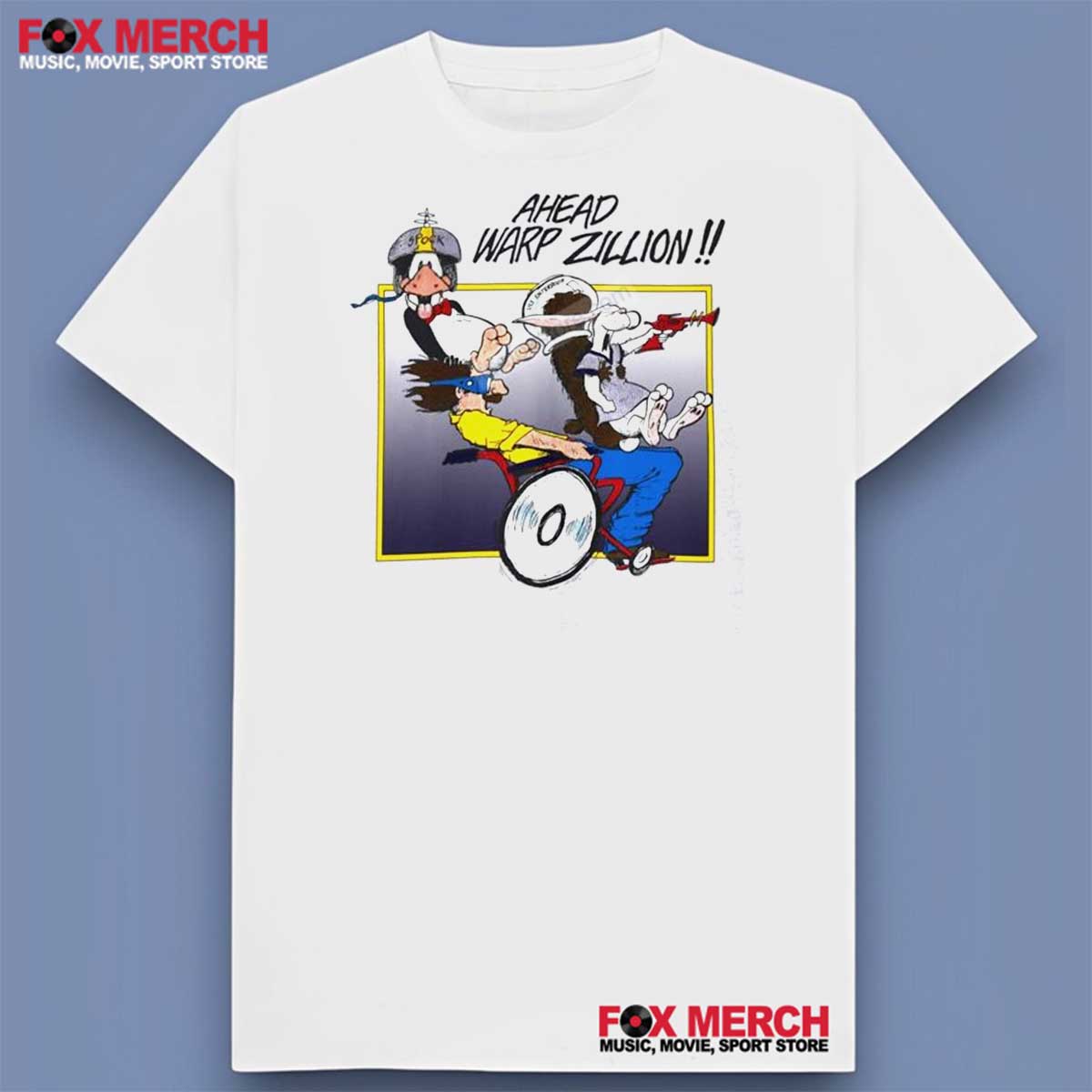 Ahead Warp Zillion Bloom County T-Shirt