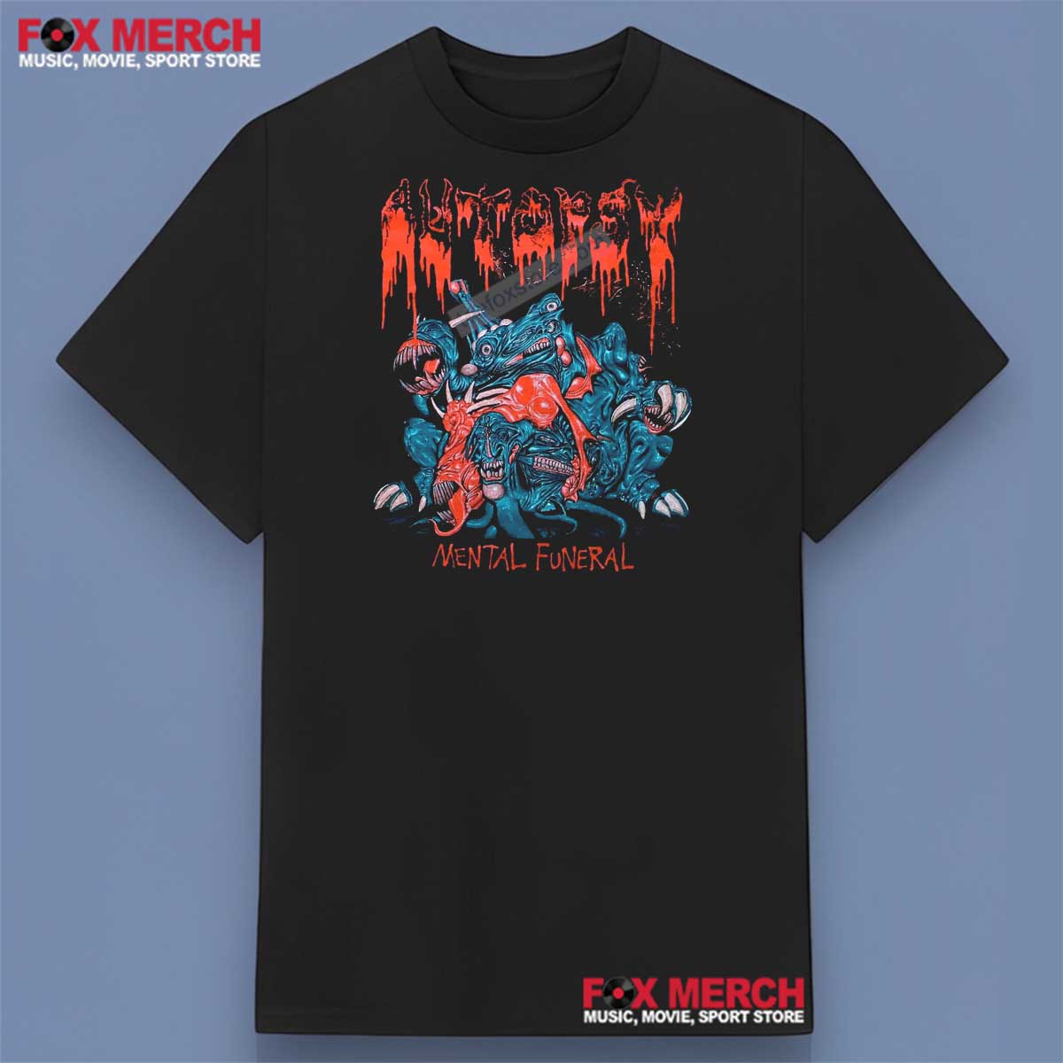Autopsy Mental Funeral Album T-Shirt