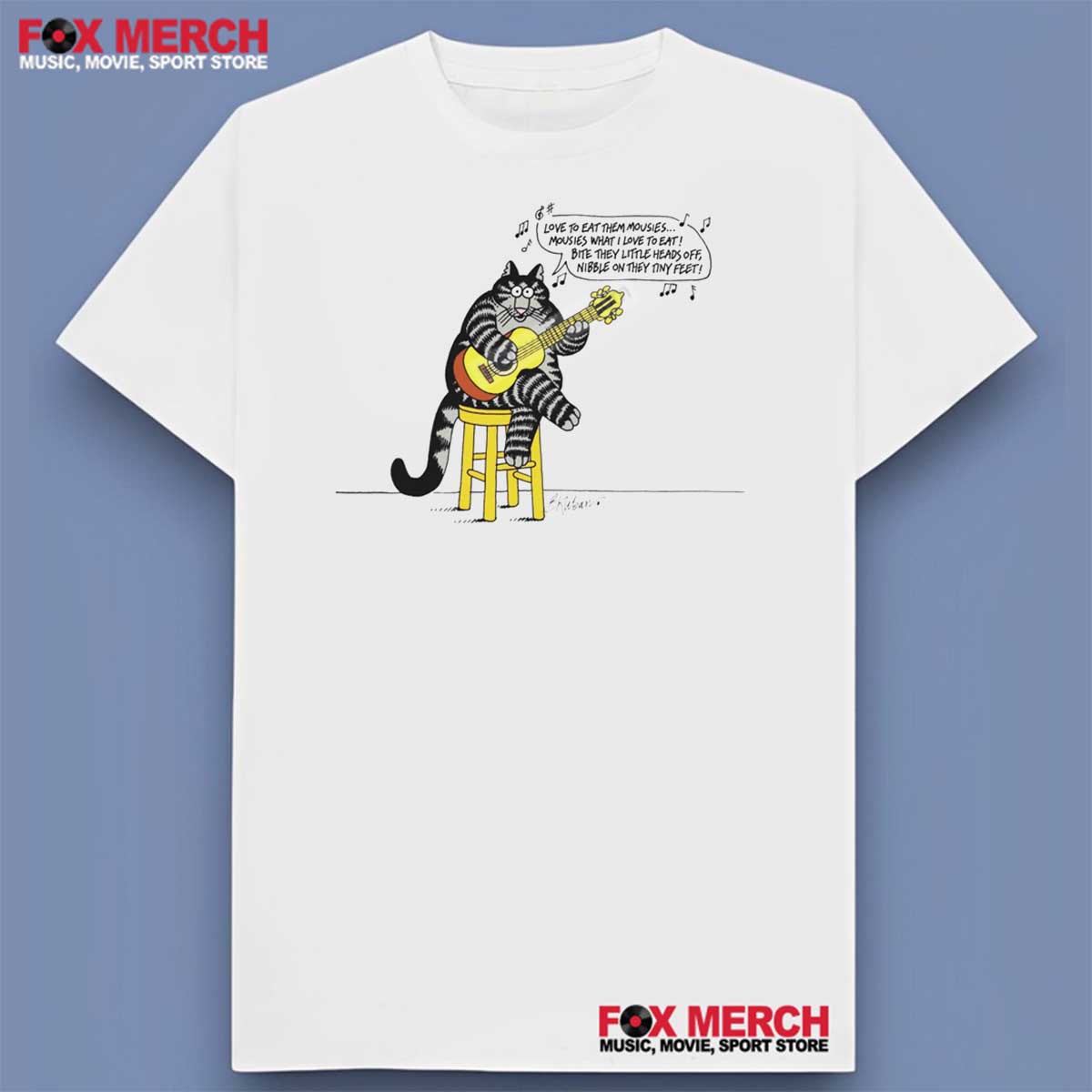 B Kliban Eat Them Mousies Unisex T-Shirt