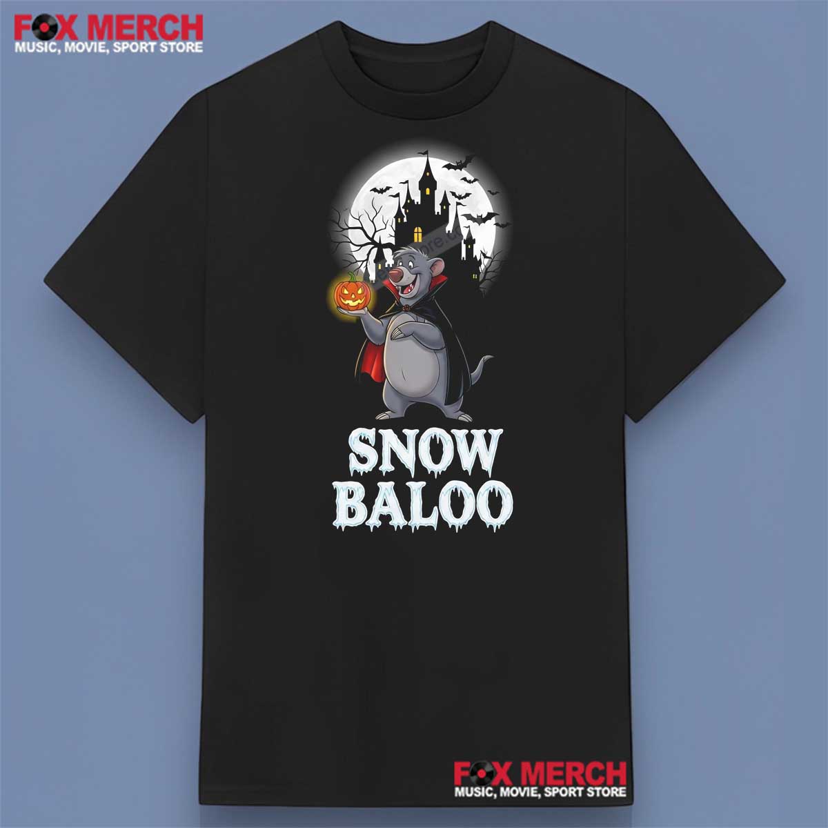 Baloo Disney Pumpkin Halloween T-Shirt