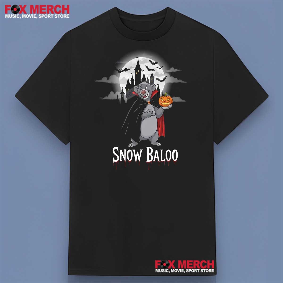 Baloo Pumpkin Halloween Disney Shirt