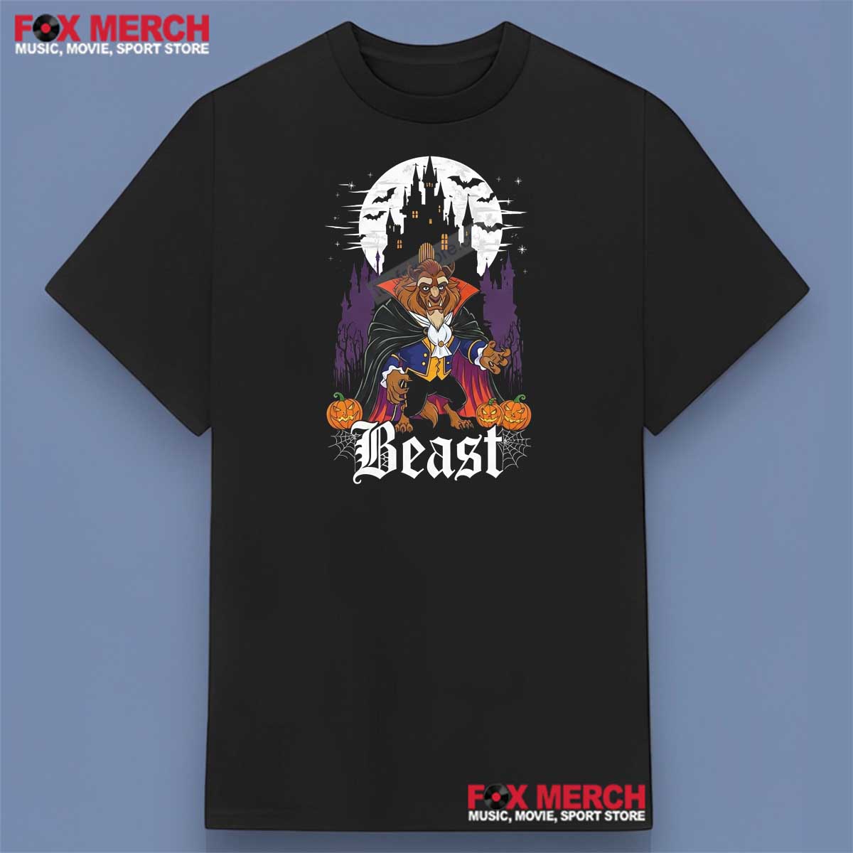 Beast Pumpkin Halloween Disney Shirt