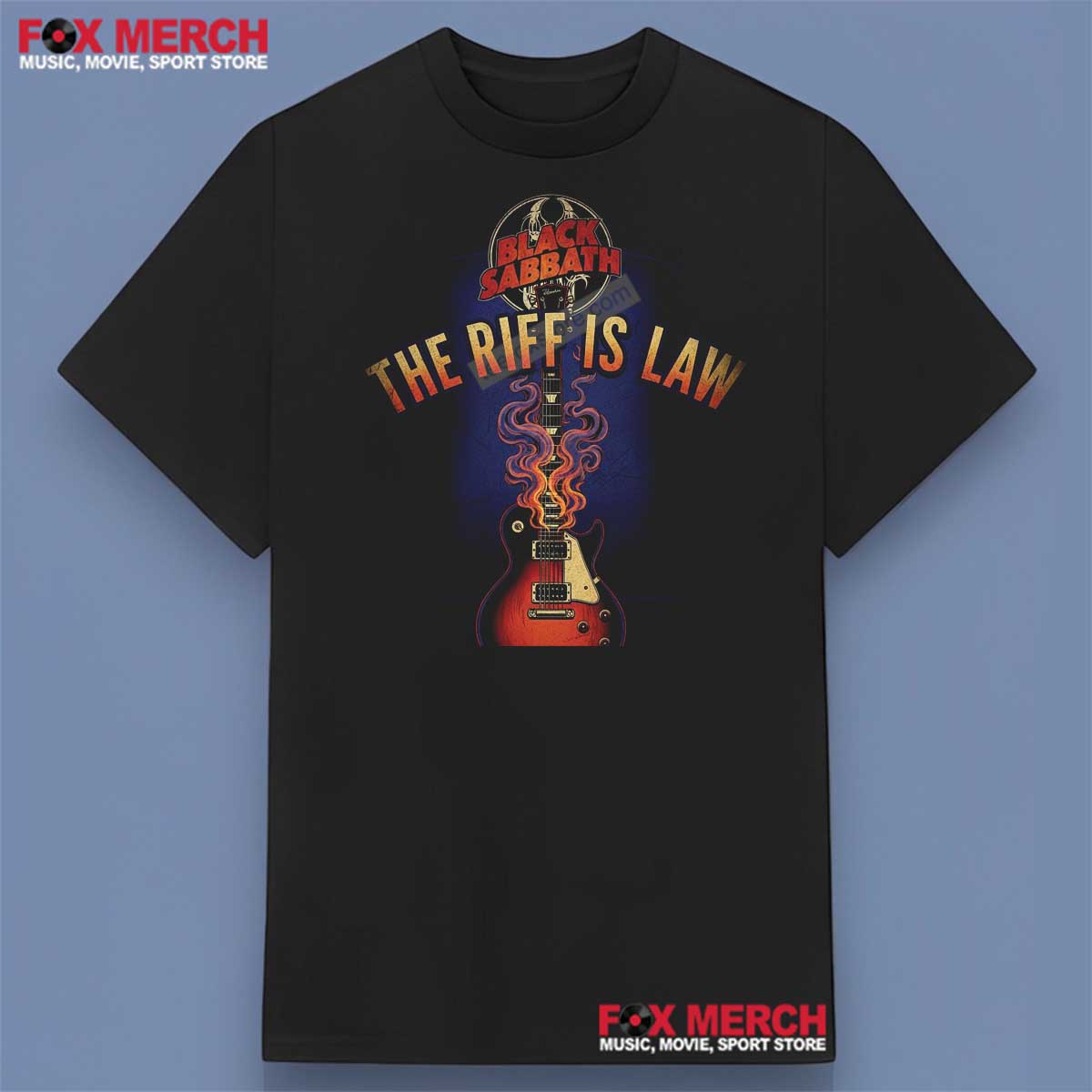 Black Sabbath The Riff is Law Unisex Shirt