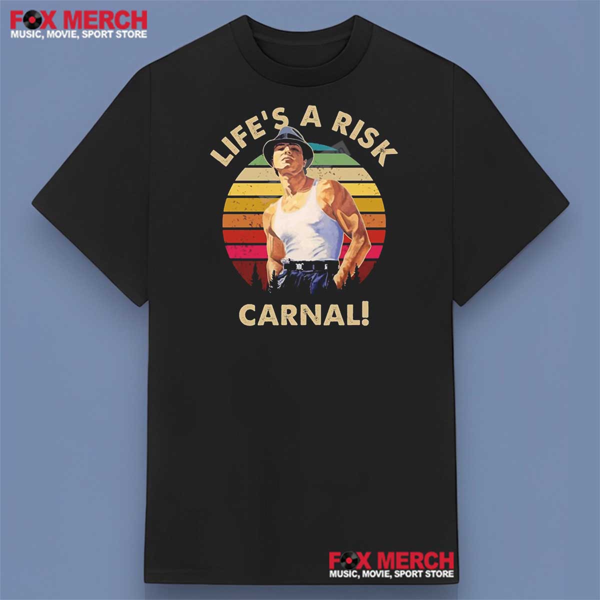 Blood in Blood Out Life’s A Risk Carnal Retro Style Shirt