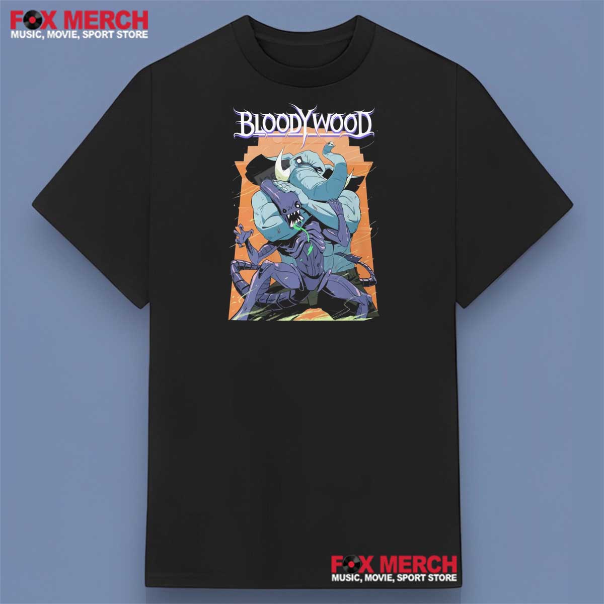 Bloodywood Music Band Black Shirt