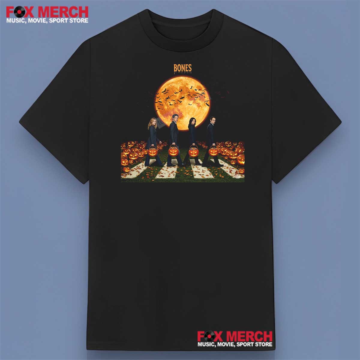 Bones Tv Series Abbey Road Halloween Shirt