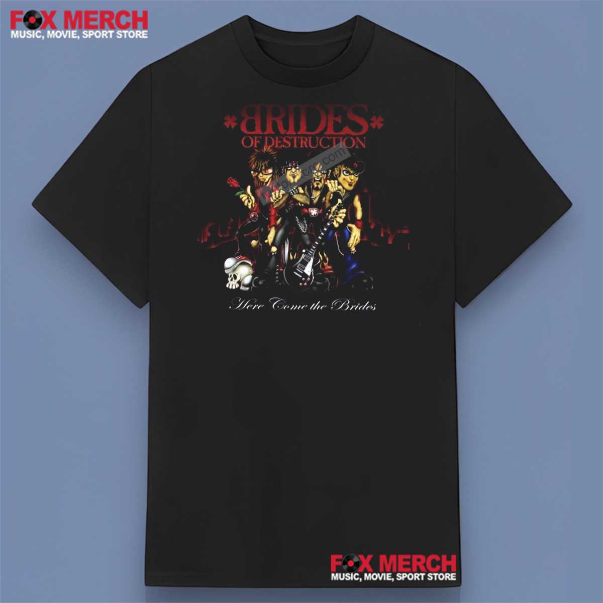 Brides of Destruction Here Come The Brides Album Shirt
