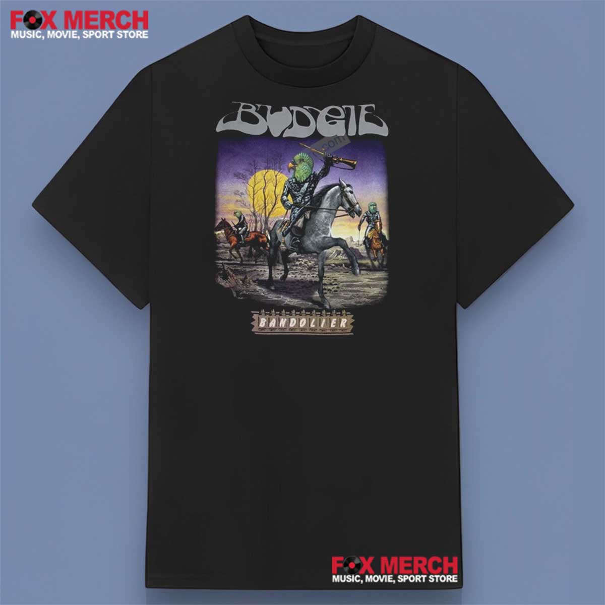 Budgie Banddlie Album T-Shirt
