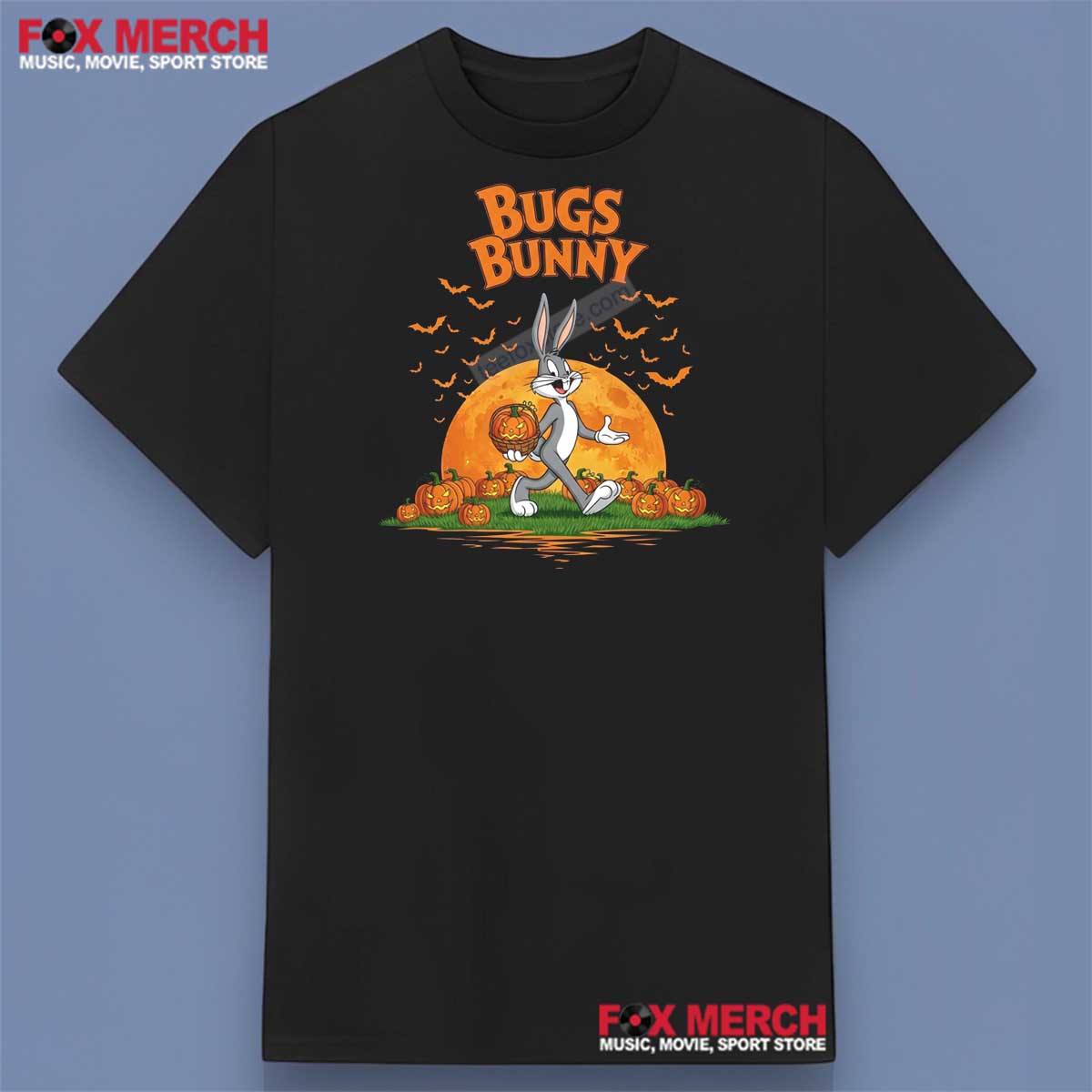 Bugs Bunny Pumpkin Halloween T-Shirt
