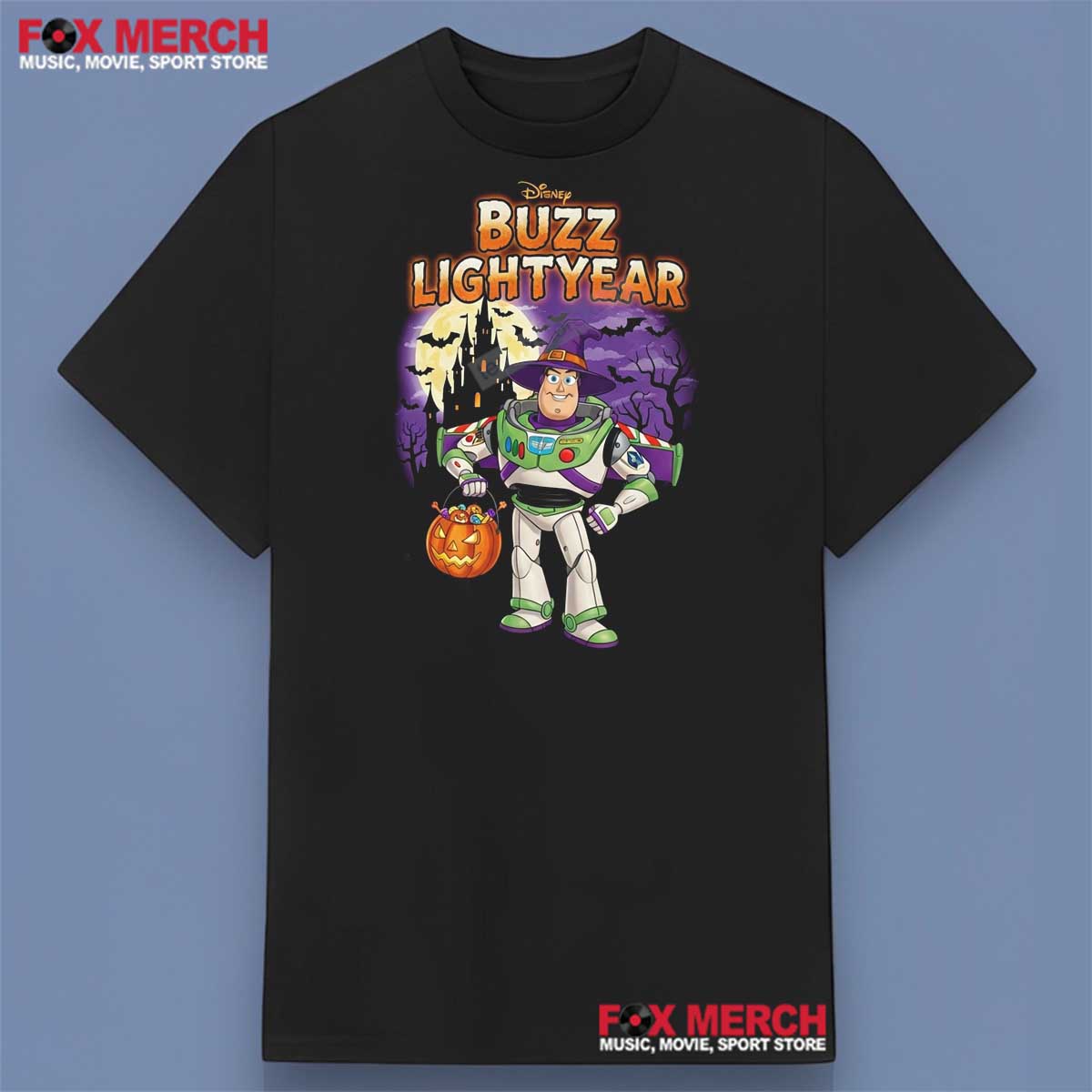 Buzz Lightyear Pumpkin Halloween Disney Shirt