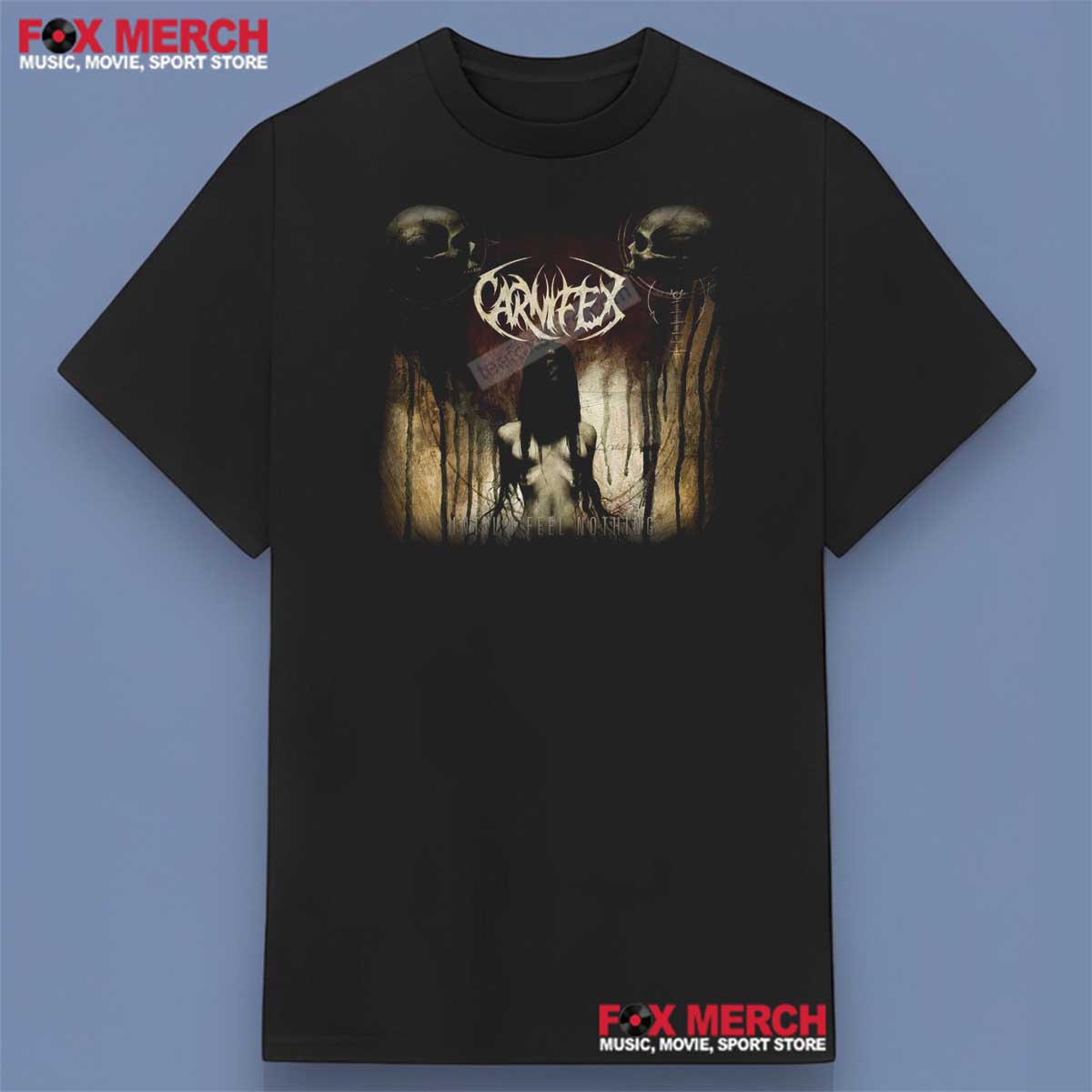 Carnifex Until I Feel Nothing Album Shirt