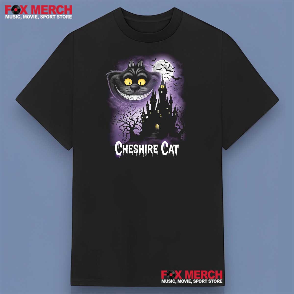Cheshire Cat Pumpkin Halloween Disney Shirt