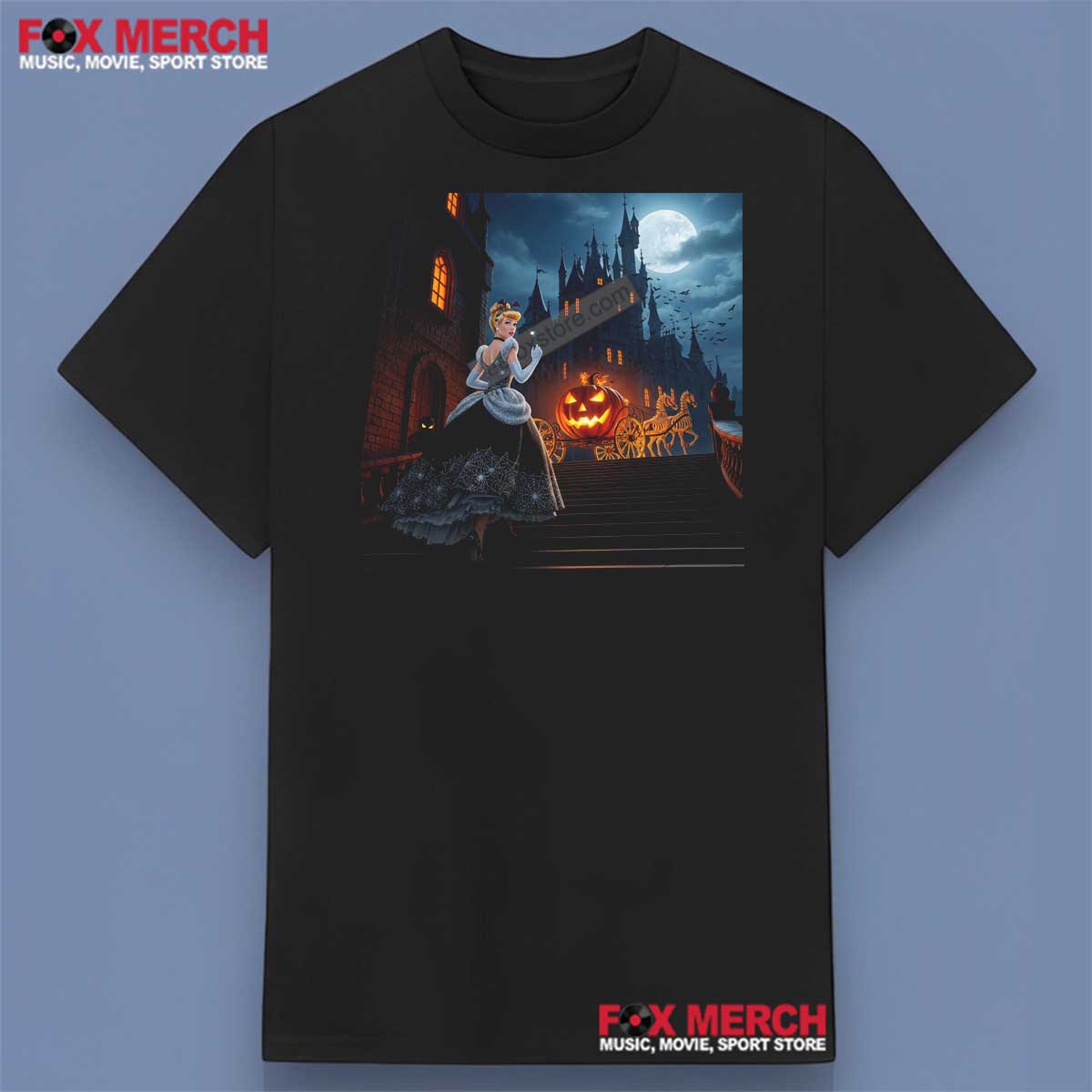 Cinderella Disney Halloween Pumpkin Shirt