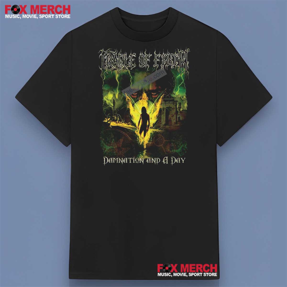 Cradle Of Filth Damnation And A Day Music Band Shirt
