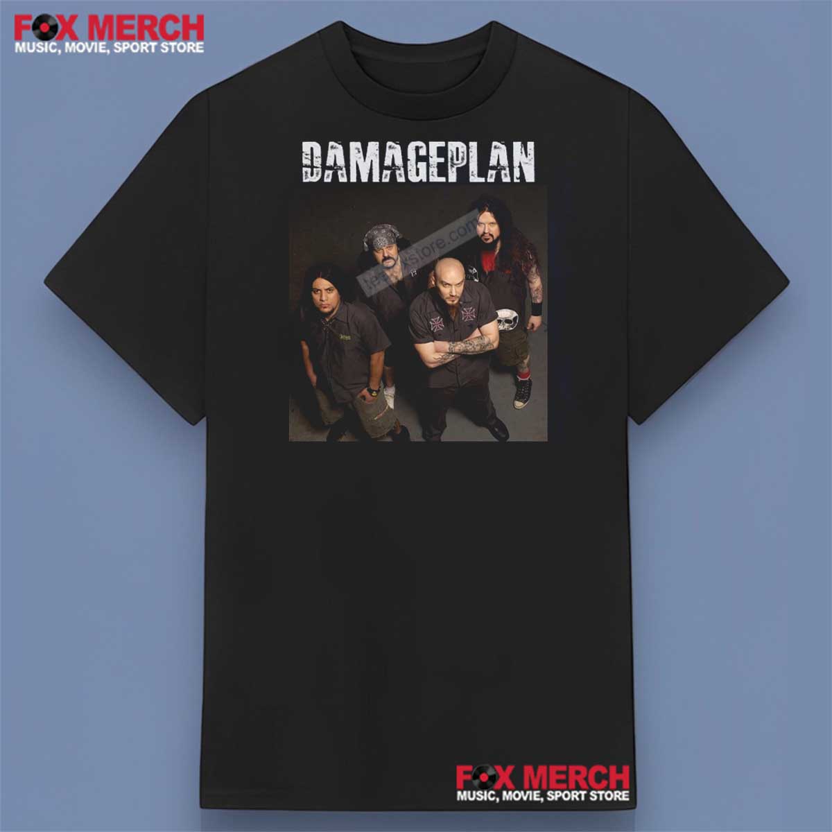 Damageplan Band Member Black Shirt