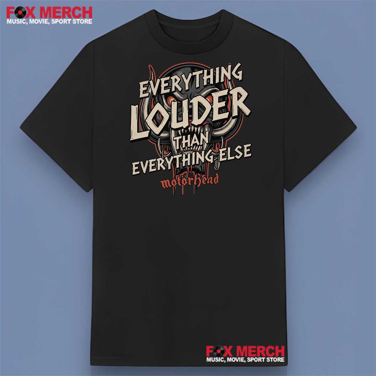 Everything Louder Than Everything Else Motorhead T-Shirt