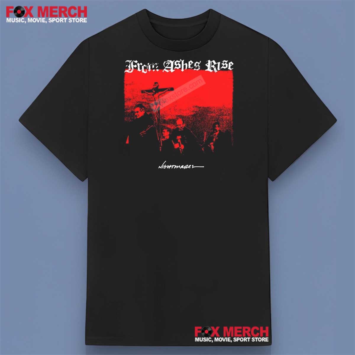 From Ashes To Rise Nightmares Album Shirt