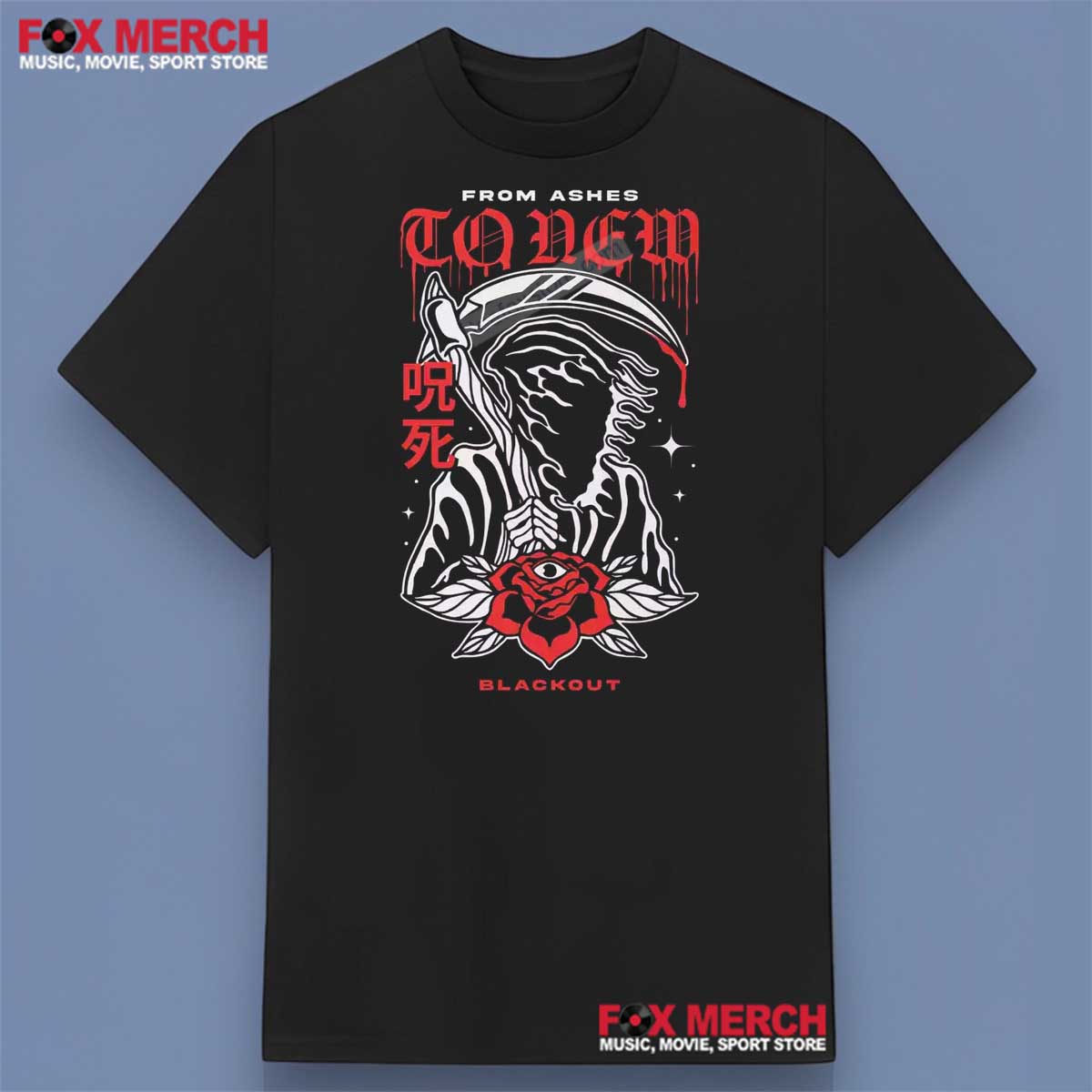 From Ashes to New Blackout Album Shirt