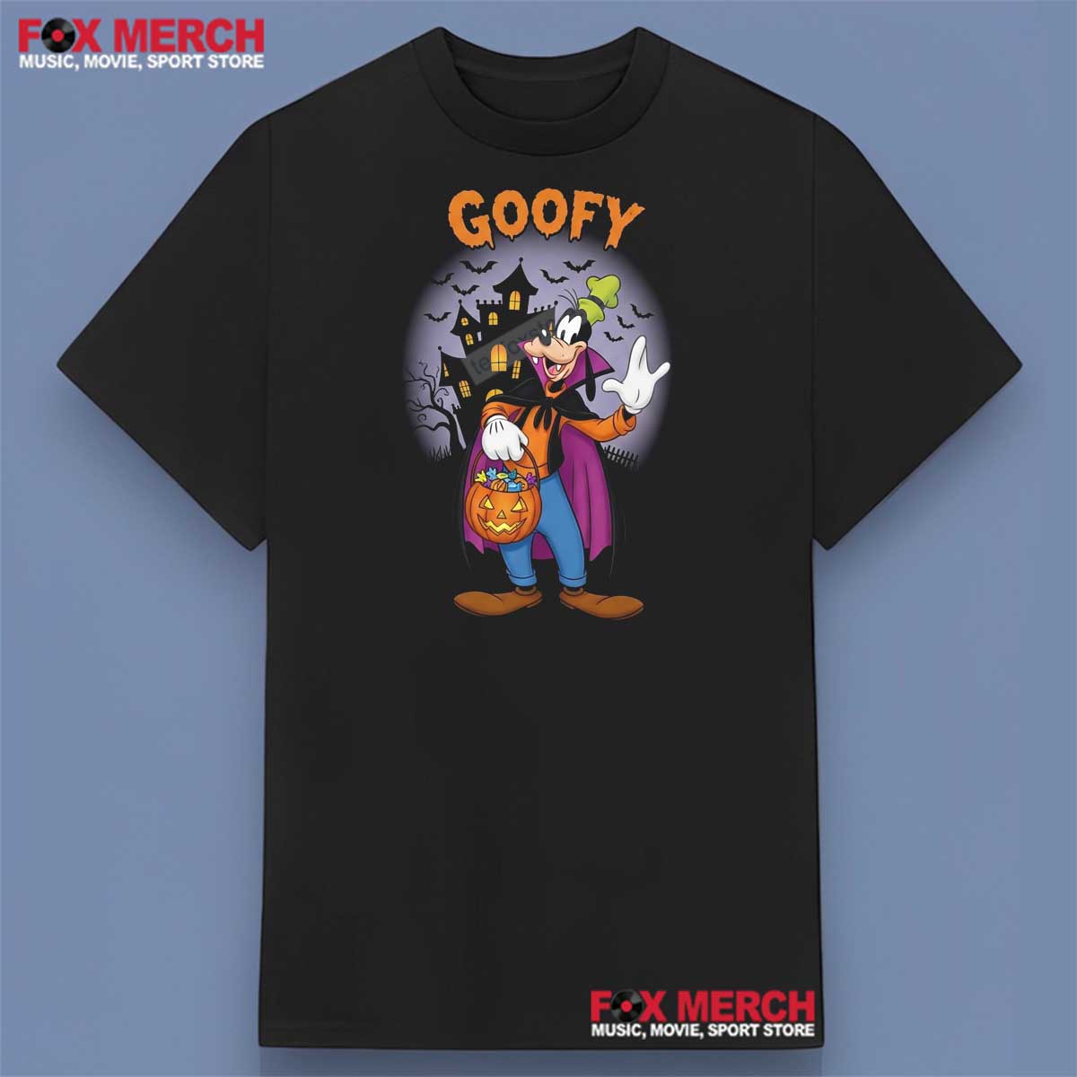 Goofy Pumpkin Halloween T-Shirt