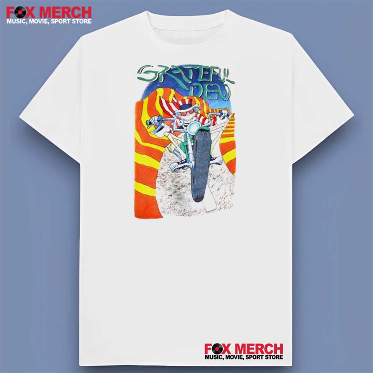 Grateful Dead 1988 Motorcycle Shirt