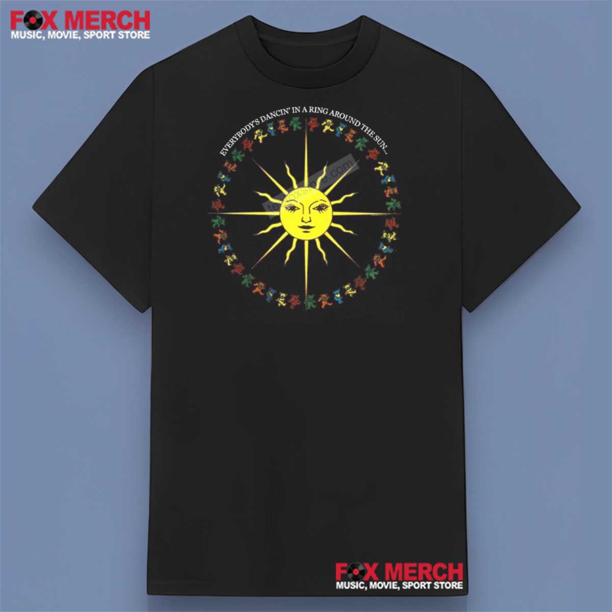 Grateful Dead Everybody’s Dancing In A Ring Around The Sun 1988 Shirt