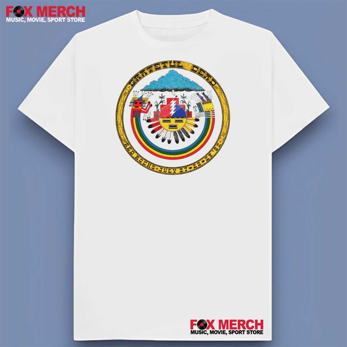 Grateful Dead Red Rocks David Lundquist 1982 Shirt