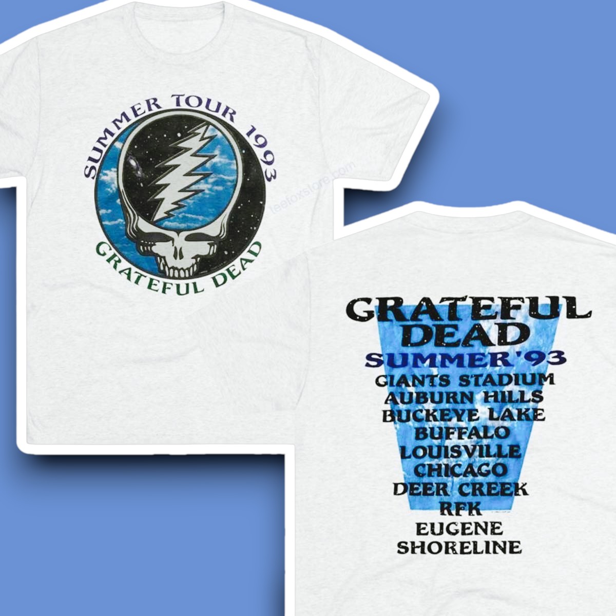 Grateful Dead Summer Tour 1993 Shirt