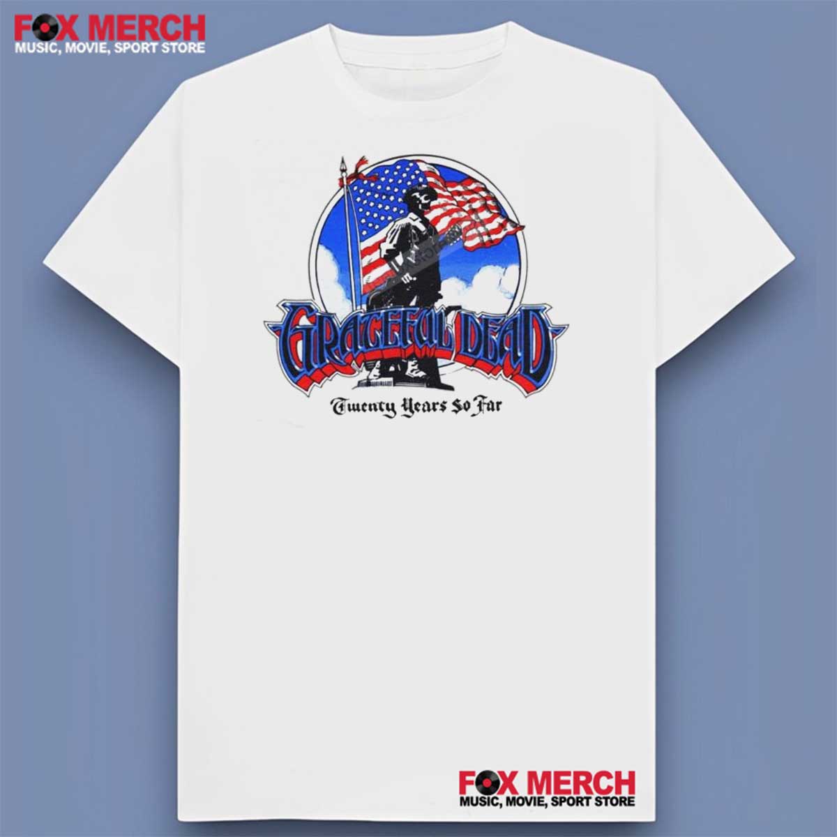 Grateful Dead Twenty Years So Far 1985 Shirt