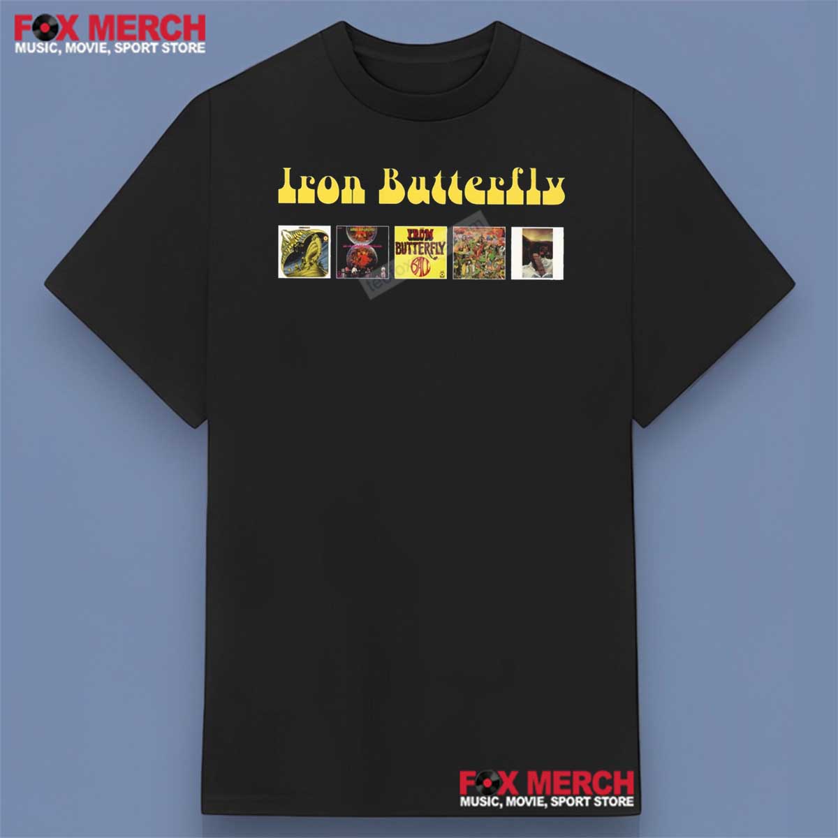 Iron Butterfly Rock Band Shirt