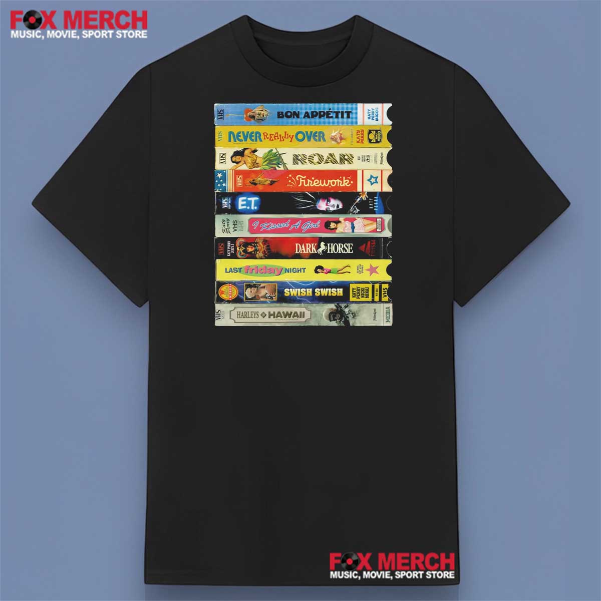 Katy Perry Albums Music Shirt