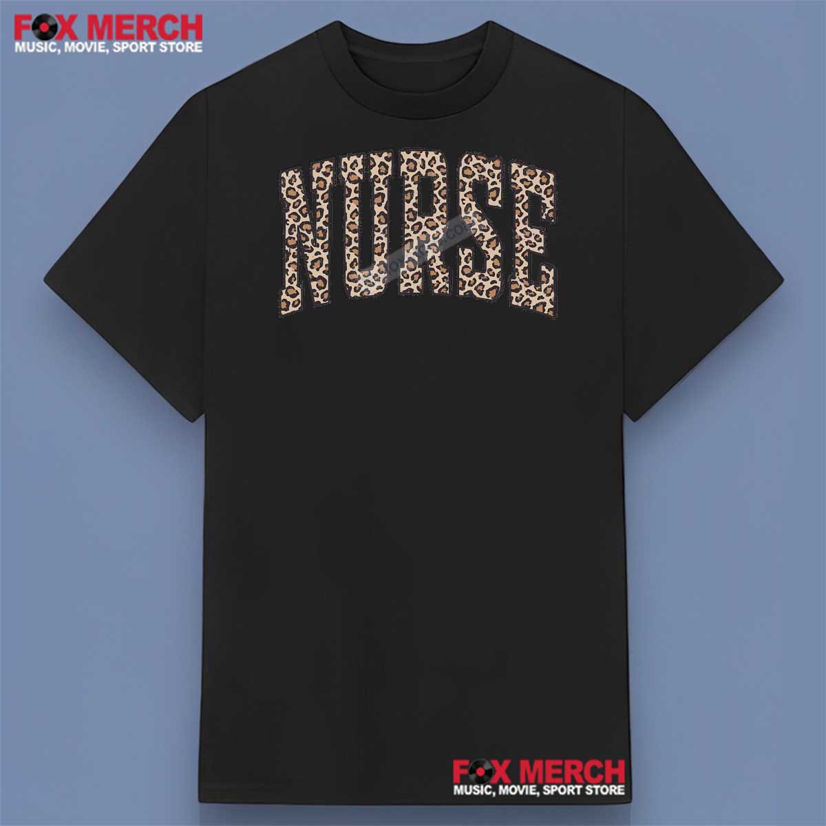 Leopard Nurse T-Shirt