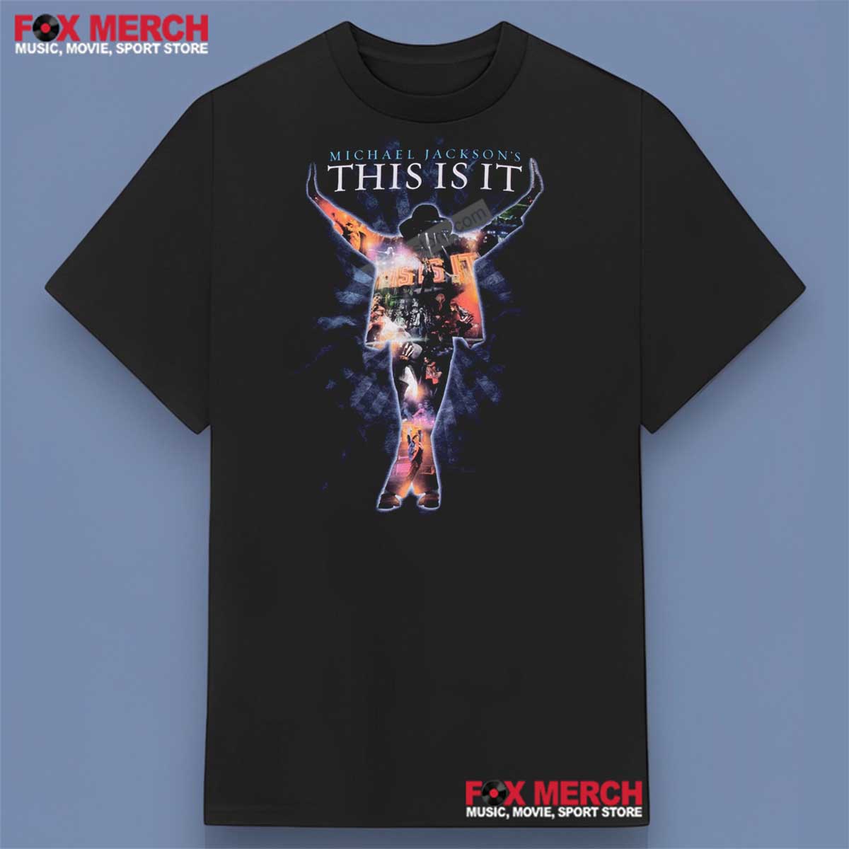マイケルジャクソン This Is It 2009 Tシャツ anvil L マイケルジャクソン This Is It 2009 Tシャツ anvil L