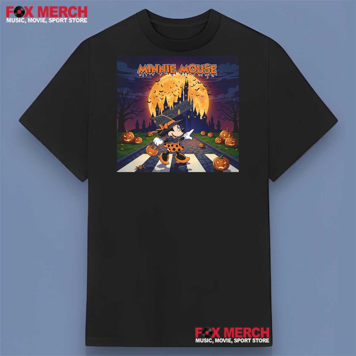 Minnie Mouse Disney Halloween Pumpkin Shirt