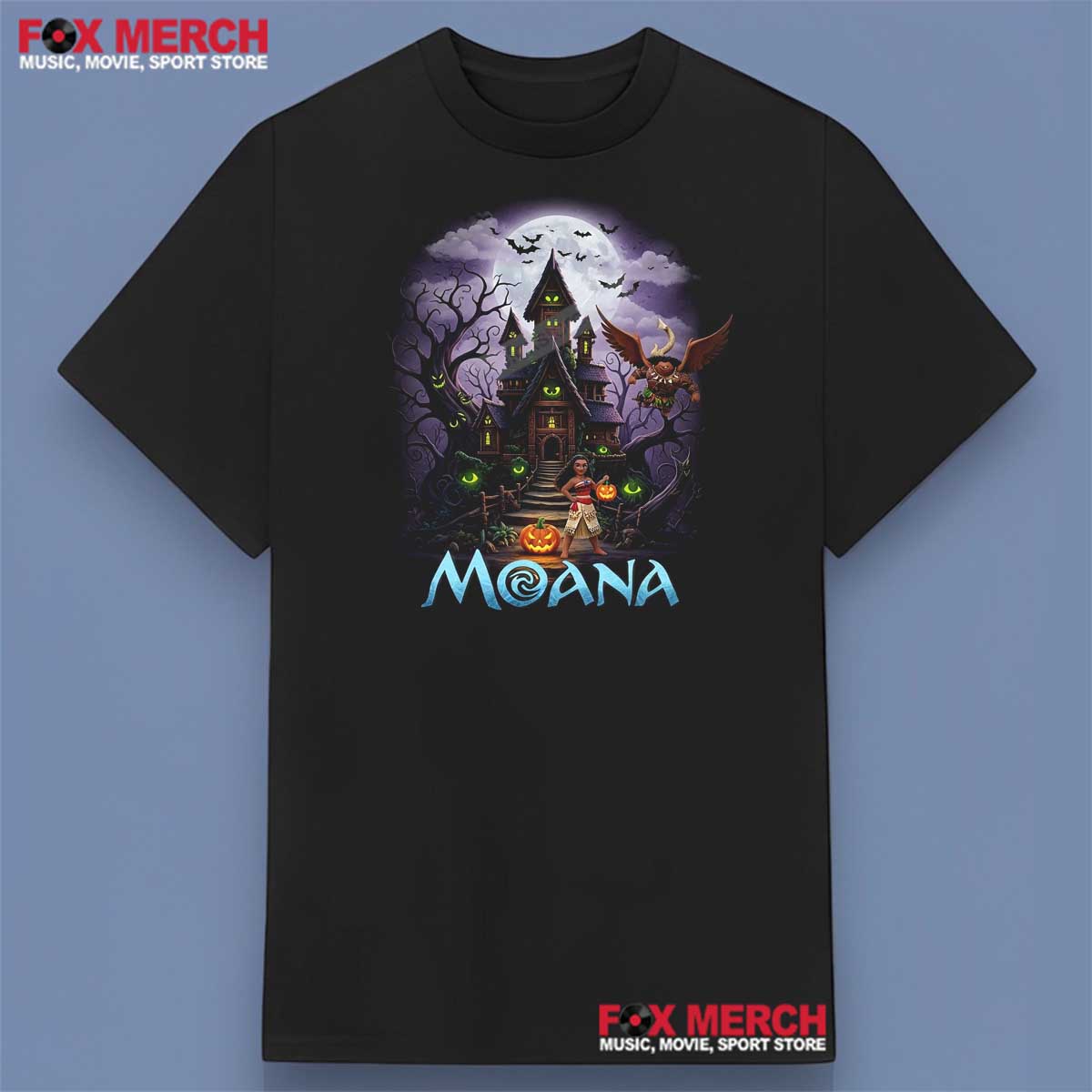 Moana Disney Pumpkin Halloween T-Shirt