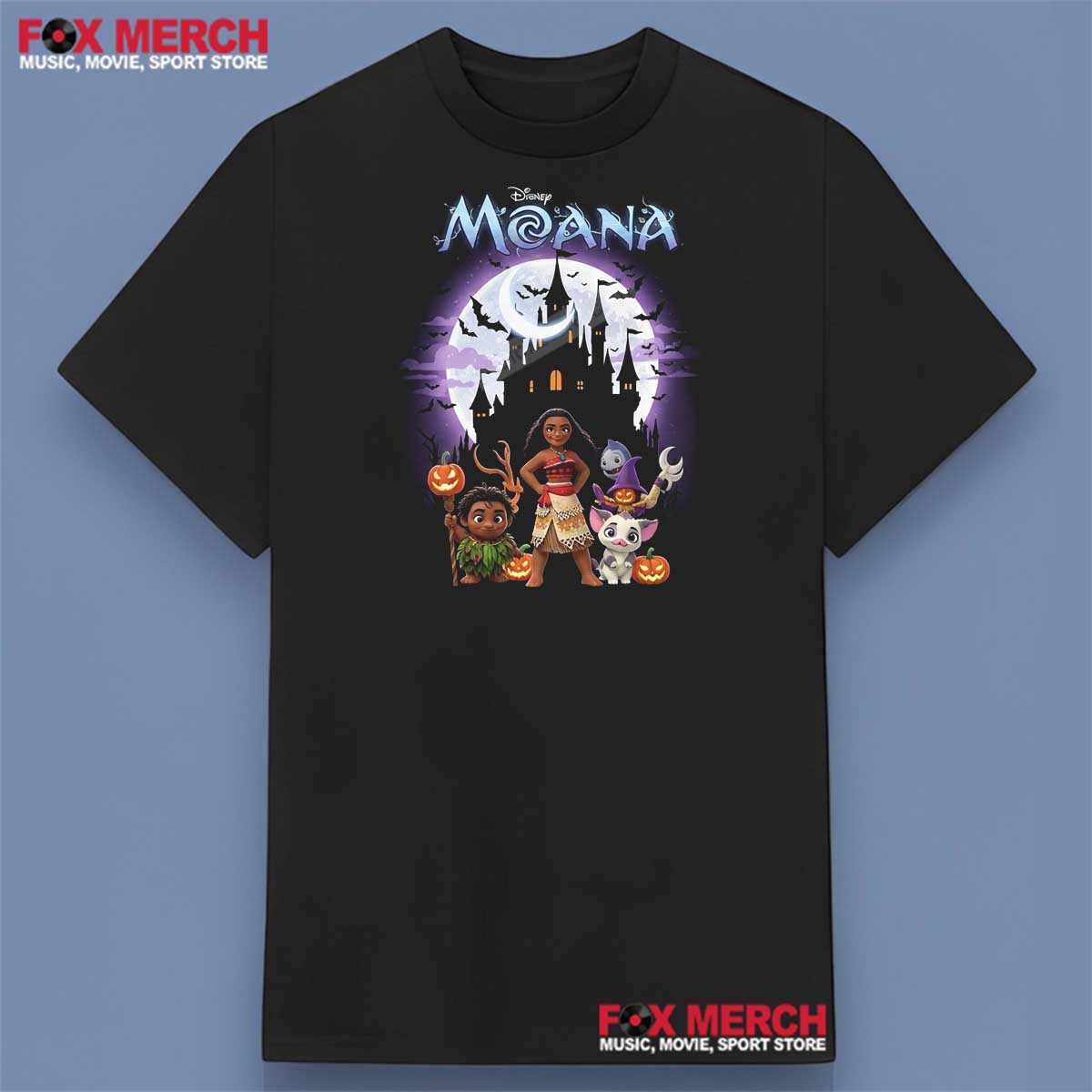 Moana Pumpkin Halloween Disney Shirt