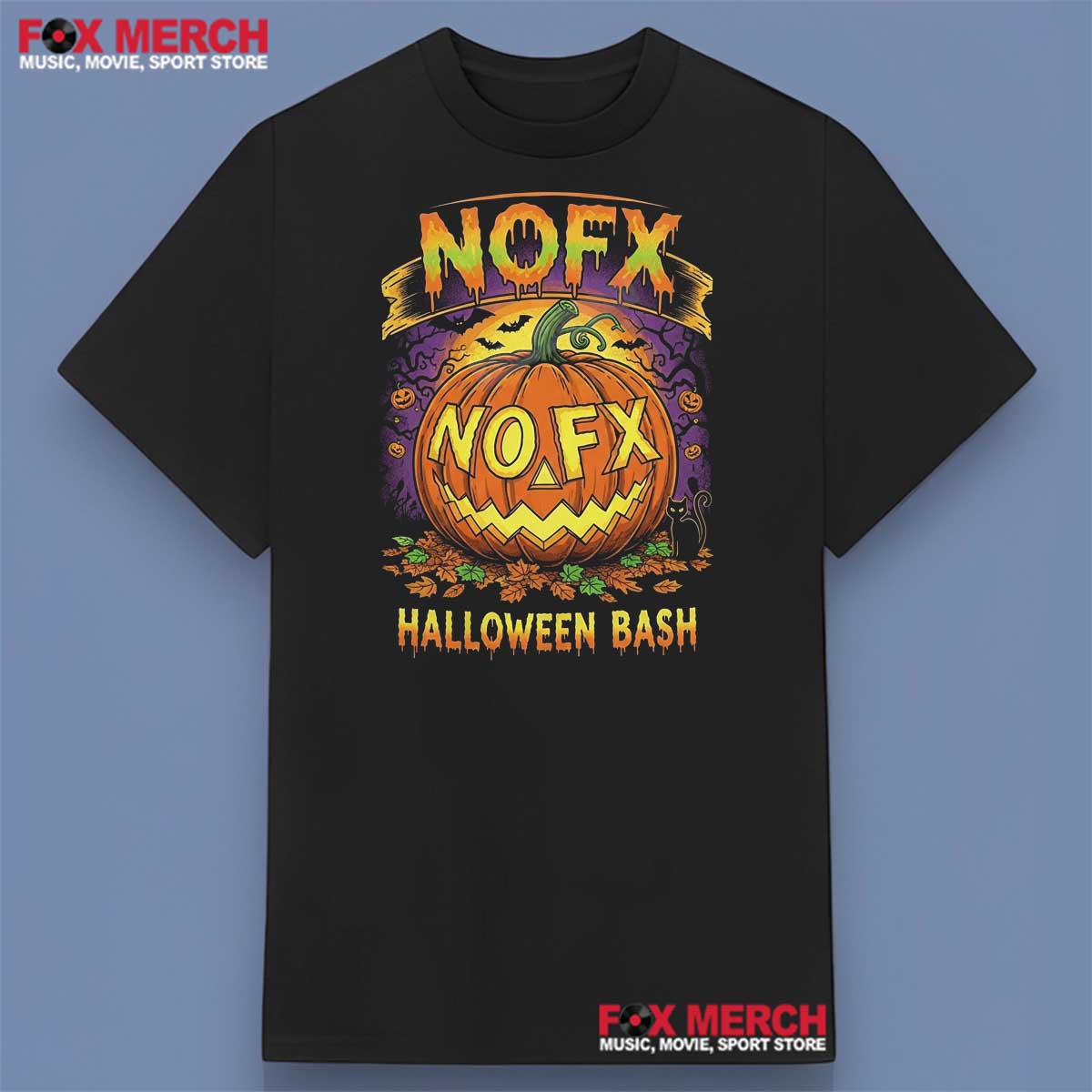 NOFX Pumpkin Spooky Halloween Bash Shirt