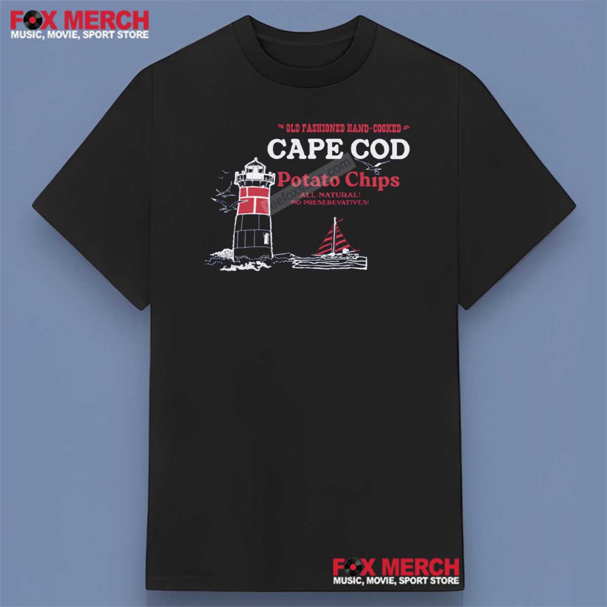 Old Fashioned Hand-Cooked Cape Cod Potato Chips Shirt