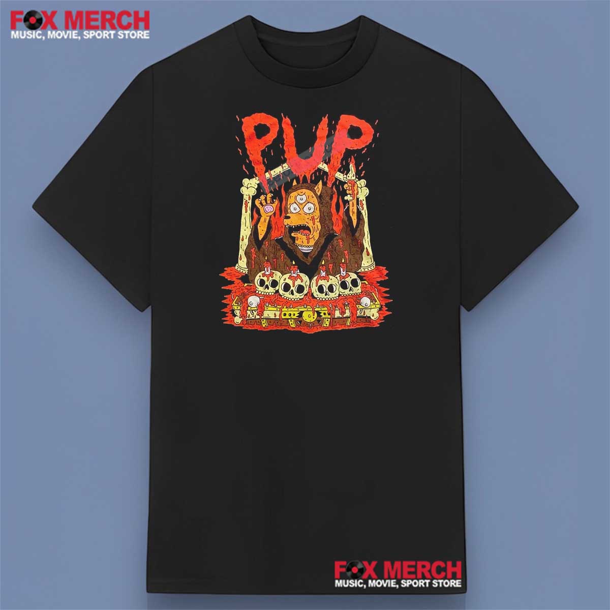 Pup Rock Band Music Shirt