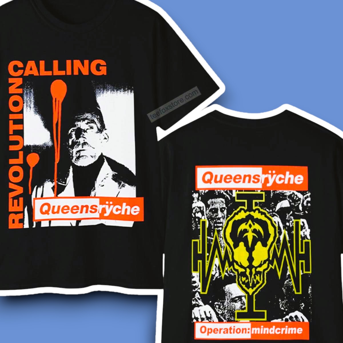 Queensryche Revolution Calling Operation Mindcrime T-Shirt
