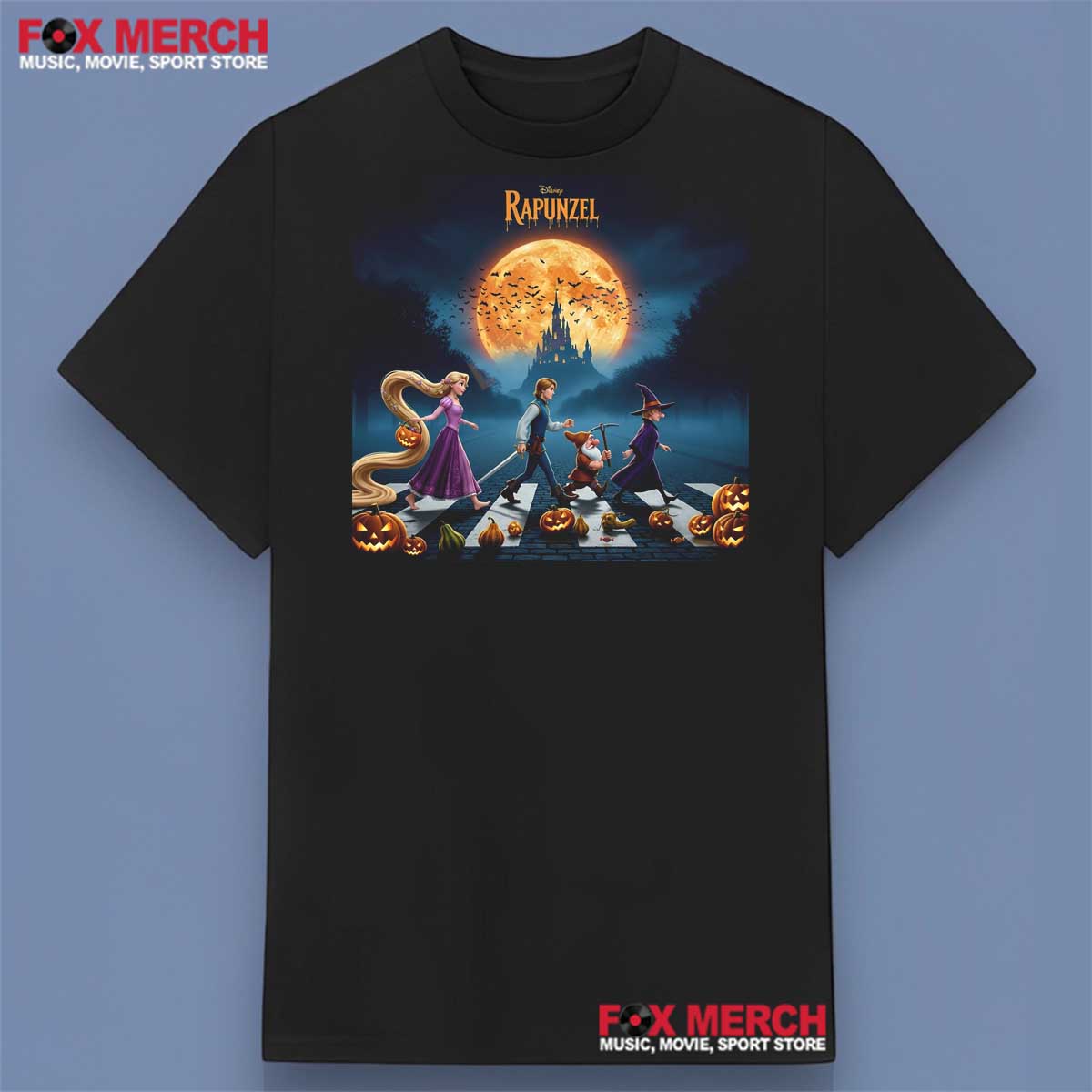 Rapunzel Disney Halloween Pumpkin Shirt