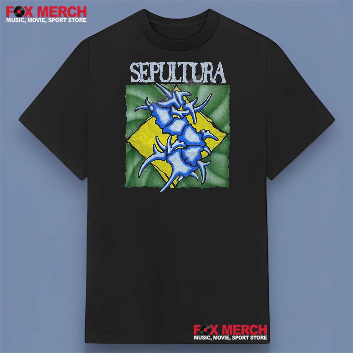 Sepultura Band Logo Black Shirt